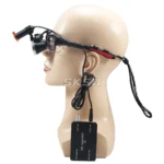 Dental Loupes Magnifier Laboratory Medical Magnifier Binocular Magnifier Headlight 5W Independent Inner Frame - Image 5