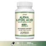 Alpha Lipoic Acid Capsules - Promotes Nervous System Health, Blood Circulation, Cardiovascular Support, Brain Health - Image 7