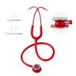 Stethoscope Double Diaphragm Frequency Professional Medical Double Head For Doctor Health Care - Image 7
