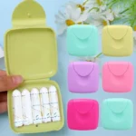 Creative Portable Women Tampons Storage Box Holder Tool Travel Outdoor Set Supplies Plastic Cosmetic Cotton Jewelry Storage Box - Image 2