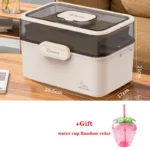 Household Medicine Box Large-capacity Medicine Multi-layer Sorting Storage Box Portable Storage Box for Groceries - Image 9