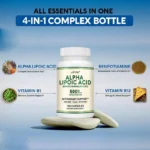 Alpha Lipoic Acid Capsules - Promotes Nervous System Health, Blood Circulation, Cardiovascular Support, Brain Health - Image 3