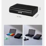 1Pc Portable pill box 21 boxes rainbow-colored convenient medicine storage box Travel pill box - Image 6