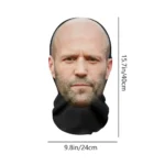 2025 New 3D Printed Mask Elastic Mesh Cosplay Headwear Hip Hop Fashion Full Face Mask For Men Women Balaclava Hood Hat Headgear