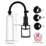 Penis Enlargement Vacuum Pump Sex Toys for Men Penis Pump for Penis Enhancement Male Masturbator Toy Adults Penis Extender Tools - Image 8