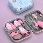 20pcs Healthcare Kit with Portable Case- Comprehensive Health & Grooming Set with Ear Spoon, Nail Clippers, Comb, Brushes & More - Image 2