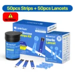 G-425-2 LinkSun Blood Glucose Meter Glucometer Blood Sugar Test Strips Lancets 5s Get Results Fast Testing Kit Diabetes Machine - Image 8