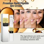 Snail Peptide Eye Cream Remove Eye Bag Anti-Puffiness Fade Dark Circle Firming Skin Roller Massage Nourishing Care Eye Cream - Image 4