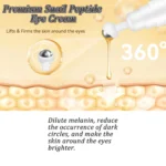 Snail Peptide Eye Cream Remove Eye Bag Anti-Puffiness Fade Dark Circle Firming Skin Roller Massage Nourishing Care Eye Cream - Image 2
