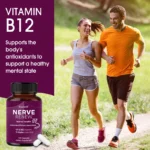 Nerve Support Supplements – Supports Healthy Nerve Function, Blood Flow, Circulation,Antioxidant,120 Capsules