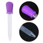 10 Pcs Baby Dropper Medicine Feeder Child Medicine Device Silicone Pipette Liquid Food Dropper Infant Utensils 5ml