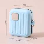 LargePill Box with Separate LayersPortable Travel Pill Organizer, Moisture-Proof Medicine Case for Vitamins Supplements & Medica