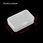 Portable Tampons Storage Boxes Cotton Sliver Organizer Tampon Container Soap Box Jewellery Holder Travel Supply Large Capacity - Image 21