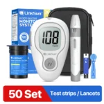 Blood Glucose Monitoring G-425-3 Diabetes Testing Machine Blood Sugar Meter Test Strips 5s Get Results Glucose Meter Complete