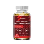 Iron + Folic Acid Supplement, with Vitamin C, B12 & Zinc, Blood Strengthener, Circulation Support Immune Support - Image 9