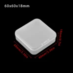 Portable Tampons Storage Boxes Cotton Sliver Organizer Tampon Container Soap Box Jewellery Holder Travel Supply Large Capacity - Image 18