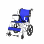 Foldable Wheelchair Lightweight Travel Mobility Chair Portable Transport Chair Breathable Seat Anti Bedsore Brake for Elderly - Image 2