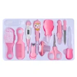 Brush, Nail Clipper Set, Food Grade Safe, Baby Medication Care Set, 12 Piece Baby Care Set, Baby Comb, Non-toxic, Easy to Clean