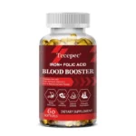 Iron + Folic Acid Supplement, with Vitamin C, B12 & Zinc, Blood Strengthener, Circulation Support Immune Support - Image 8