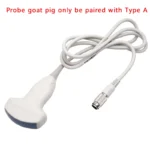 Cattle 5.6 Inch Screen Veterinary Ultrasound Scanner Cow Pig Horse Ultrasound Pregnancy Testing Machine Accessories Probe