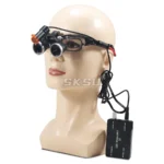 Dental Loupes Magnifier Laboratory Medical Magnifier Binocular Magnifier Headlight 5W Independent Inner Frame - Image 4