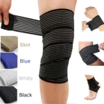 High Elasticity Compression Bandage for Sports Kinesiology Tape Ankle Wrist Knee Calf Thigh Wraps Support Protector 40-180cm 1PC