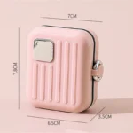 LargePill Box with Separate LayersPortable Travel Pill Organizer, Moisture-Proof Medicine Case for Vitamins Supplements & Medica