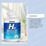 Docteat H2 Molecular Hydrogen Tablets – Potent Antioxidant for Cellular Energy, Brain Health & Healthy Aging, 90 Count