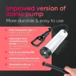Male Penis Pump Manual Penis Enlarger Enhancement Erection SexToys For Man Vacuum Pump Big Dick Trainer Male Lasting Masturbator
