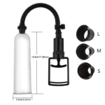 Penis Enlargement Vacuum Pump Sex Toys for Men Penis Pump for Penis Enhancement Male Masturbator Toy Adults Penis Extender Tools - Image 7