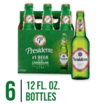 Presidente Beer 6-Pack Bottles