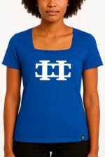 LOGISTTE Monogram Square Neck Tee - Image 2