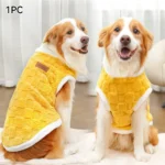 1.5-25kg Flannel Dogs Clothes Winter Warm Sweater Pet Clothing Golden Retriever Dog Coats Sweatshirt Pets Puppy Pullover Vest - Image 8