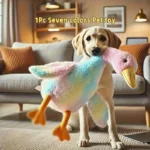50cm Soft Colorful Duck Plush Toy for Cats Dogs Relax Pet Companion Anxiety-Relieving Dog Buddy Energy Release Gift for Pets - Image 7