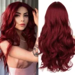 Big waves of golden synthetic wig for Halloween party cosplay role-playing daily wear with high-temperature synthetic wig cap - Image 15