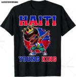 Haitian Coat of Arms Haiti Emblem Symbol Vintage T Shirts Cotton Streetwear Short Sleeve Birthday Gifts Summer Mens Clothing - Image 13