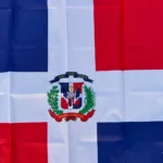 Dominican Republic Flag 150x90cm 3x5 FT White Cross Coat of Arms Polyester Double Stitched Outdoor Indoor Decoration - Image 3