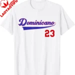 Dominicano Flag RD Dominican Republic Baseball Jersey T-Shirt Casual Streetwear Cotton Tee Graphic T Shirts