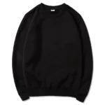 2025 Spring and Autumn Fashion Brand Solid Color Round Neck Long sleeved Sweater for Men and Women's Fashion Casual Sports Shirt - Image 2