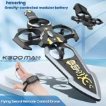 Watch remote control Flying Sword quadcopter model remote control aircraft Flying Sword children's gift foam