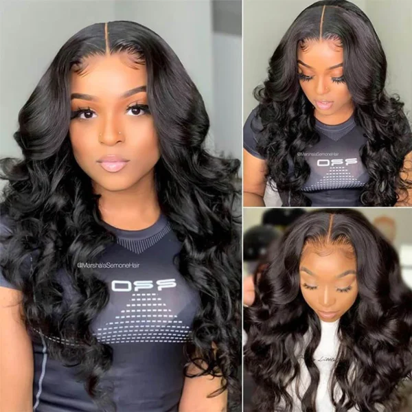 Body Wave 13×6 Transparent Lace Frontal Wig Remy Raw Indian Wavy 13×4 Lace Front Human Hair Wigs For Women Closure Wig Sale