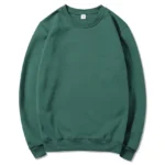 2025 Spring and Autumn Fashion Brand Solid Color Round Neck Long sleeved Sweater for Men and Women's Fashion Casual Sports Shirt - Image 5