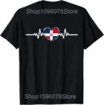 Funny Dominican Republic Dominicana Flag T Shirts Men Pure Cotton Humor Streetwear Tee Shirt Short Sleeve Unisex Loose Clothing - Image 10