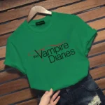 New The Vampire Diaries Graphic Print T-shirt Men's and Women's Personalized Creative Round Neck Short Sleeve Shirt - Image 8