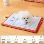 Pet Summer Cooling Bed Mat for Dogs Sofa Medium Dog Pets Products Small Breeds Supplies Baskets Cats Large Big Beds Accessories