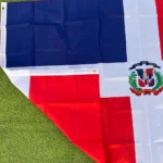 Dominican Republic Flag 150x90cm 3x5 FT White Cross Coat of Arms Polyester Double Stitched Outdoor Indoor Decoration - Image 5