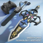 Watch remote control Flying Sword quadcopter model remote control aircraft Flying Sword children's gift foam - Image 3