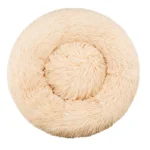 Round Dog Bed Winter Warm Cat Bed Plush Basket for Dog Washable Pet Bed for Small Medium Large Dog Sofa Cat - Image 18
