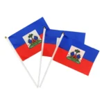 Haiti Hand Flag 14*21cm Haitian National Hand Held Waving Small Flag North America World Countries Decor - Image 4