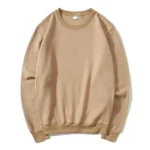2025 Spring and Autumn Fashion Brand Solid Color Round Neck Long sleeved Sweater for Men and Women's Fashion Casual Sports Shirt - Image 8